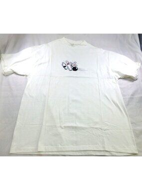 Vintage Bowling Strike Graphic T-Shirt‎ 2X USA Made